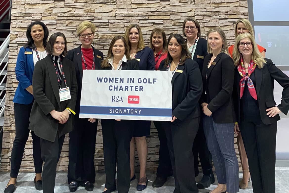 Toro signs Women in Golf Charter