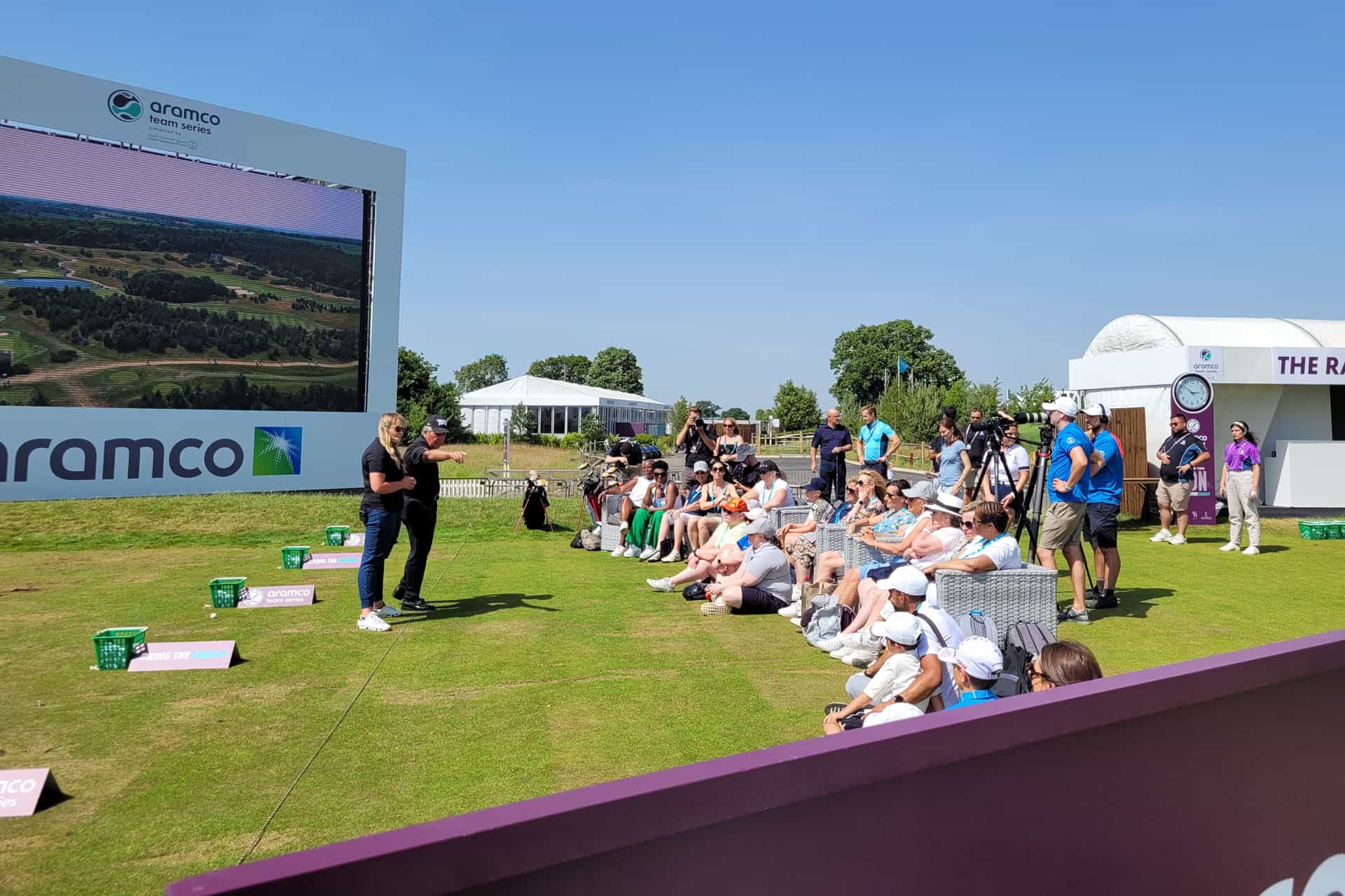 Hannah Crump gary Player Aramco Team Series