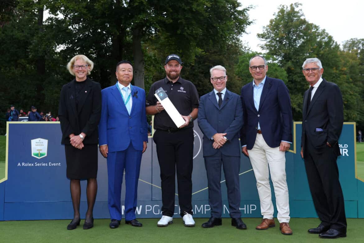 Shane Lowry and Sarah Bennett BMW PGA Championship