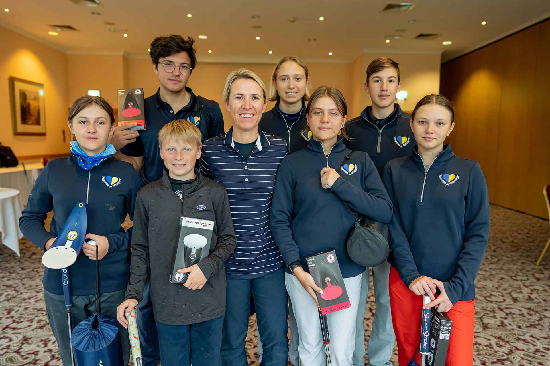 Sophie Walker with Project Ukraine participants 3
