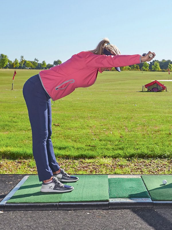 Winter golf warm up