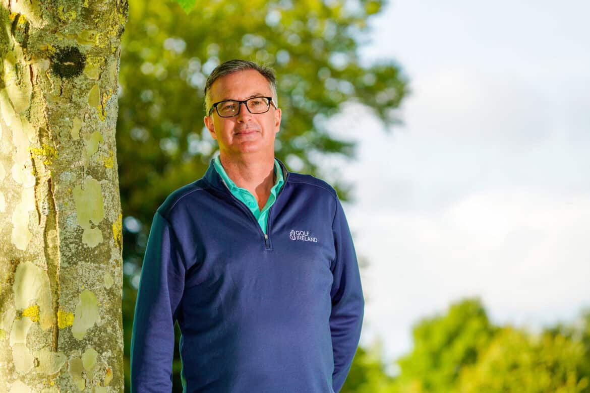 Mark Kennelly CEO Golf Ireland. Picture: Golffile | Fran Caffrey All photo usage must carry mandatory copyright credit (© Golffile | Fran Caffrey)