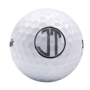 Monogrammed golf ball