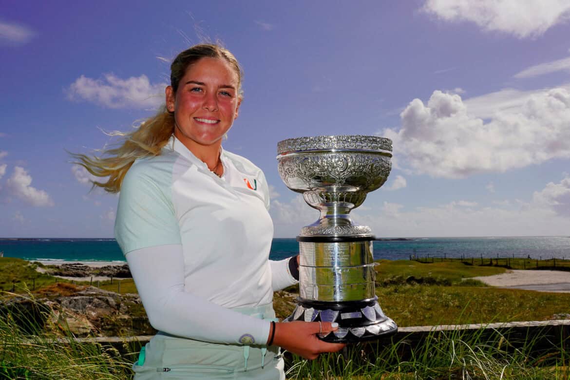 Sara Byrne Irish Women's Close Champion