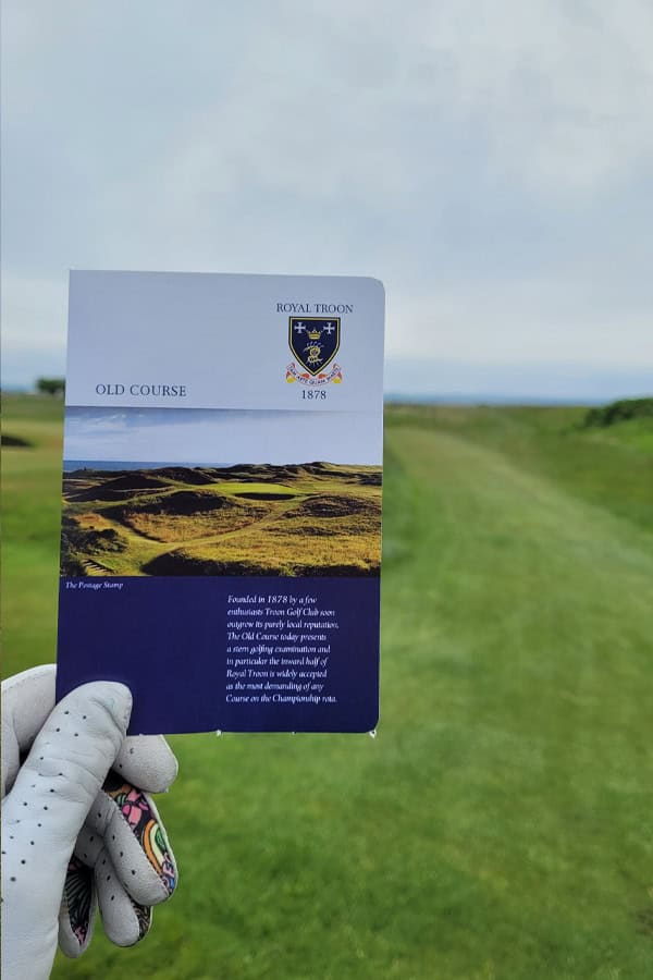 Royal Troon scorecard