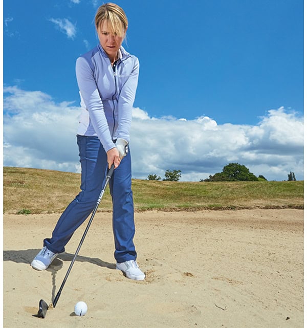 Bunker shot Sophie Walker