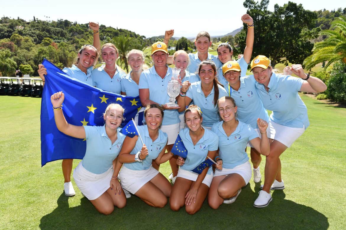 PING Junior Solheim Cup 2023 Team Europe wins