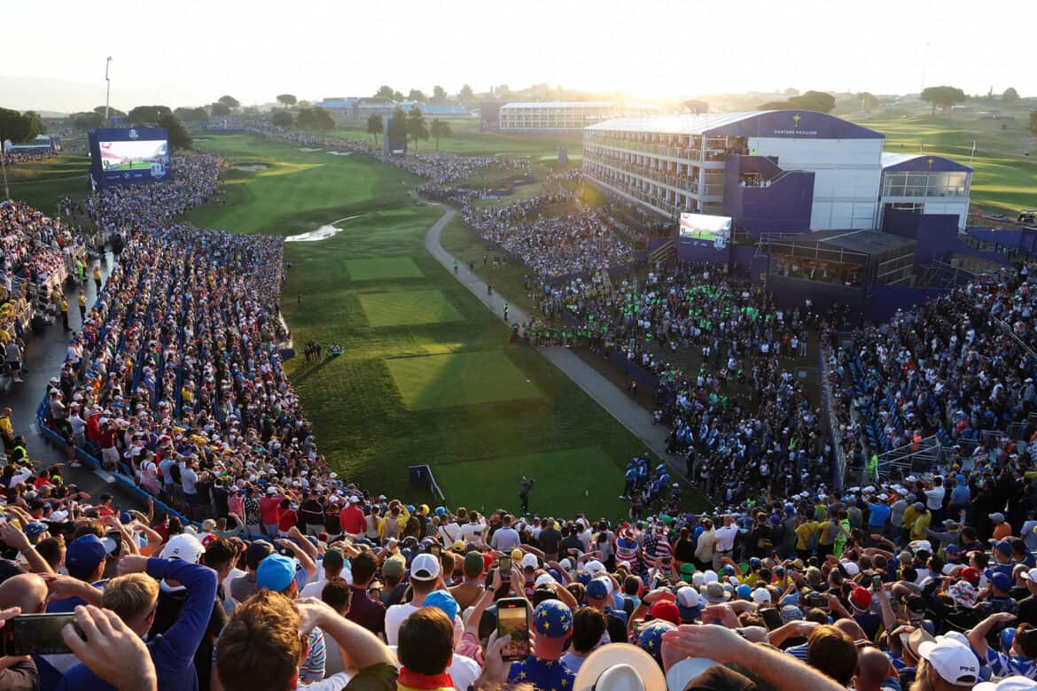 Ryder Cup 1st tee