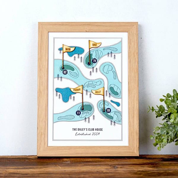 Family Golf Print