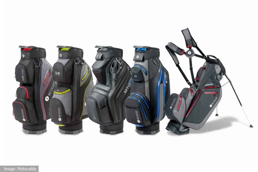 Motocaddy packed cart bag