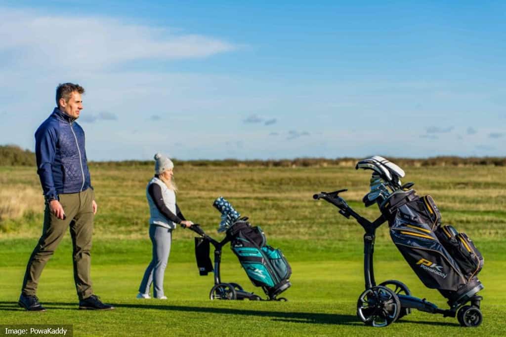 PowaKaddy electric trolley