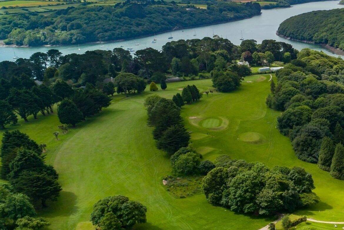 golf course aerial view