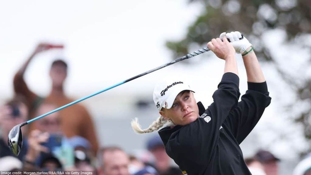 Charley Hull chalked up her fourth runner up finish in a Major