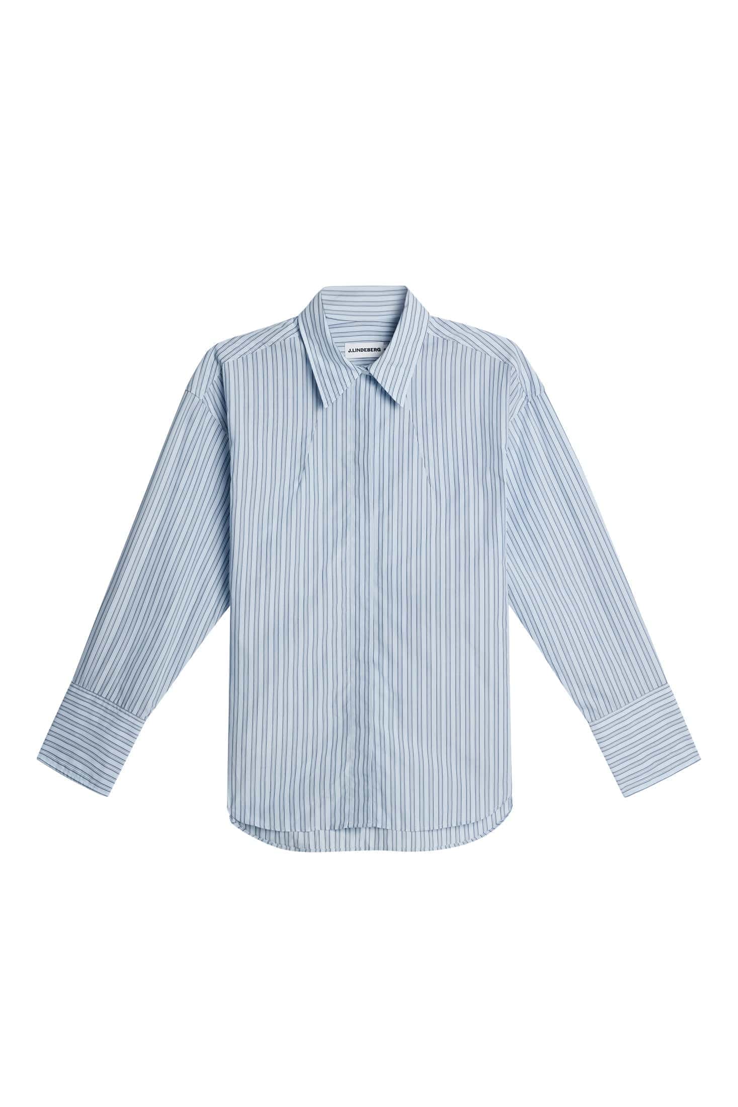 j-lindeberg-kristina-cotton-stripe-shirt-forget-me-not-2