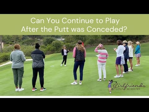 Playing On After a Concession