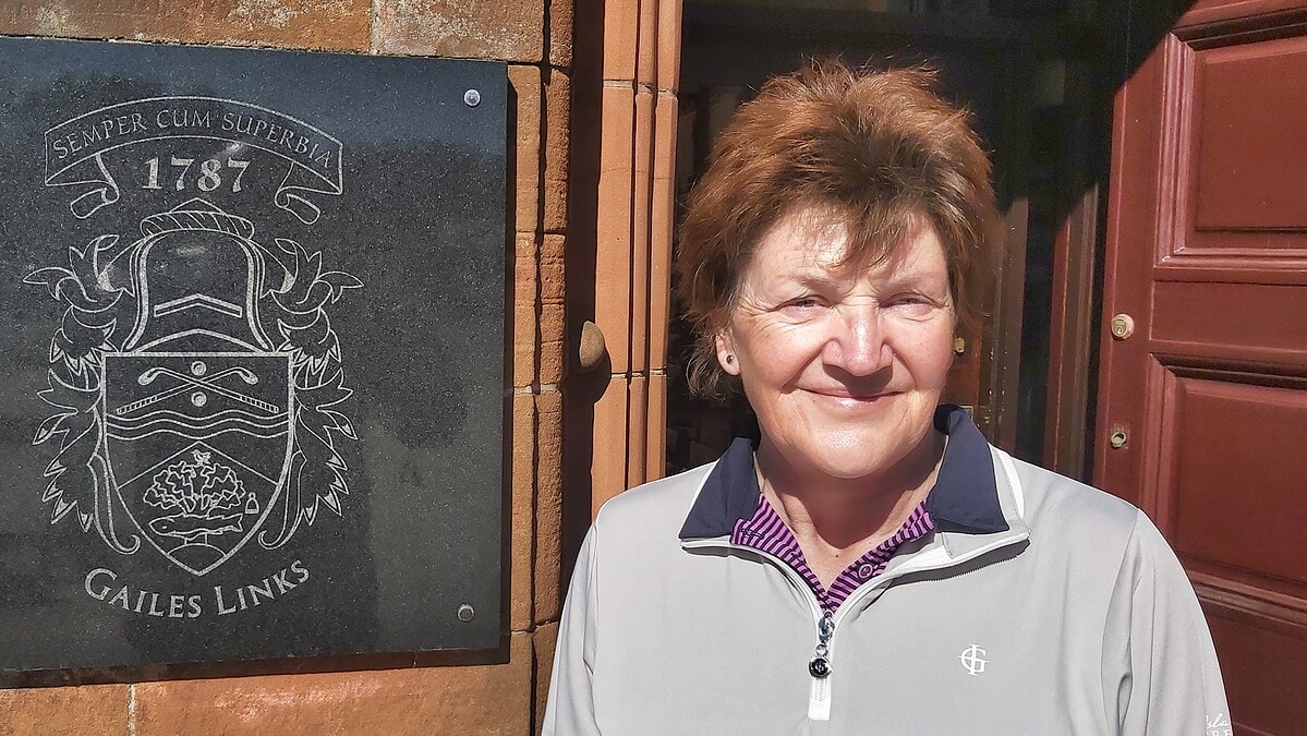 Jane Carter at Gailes Links