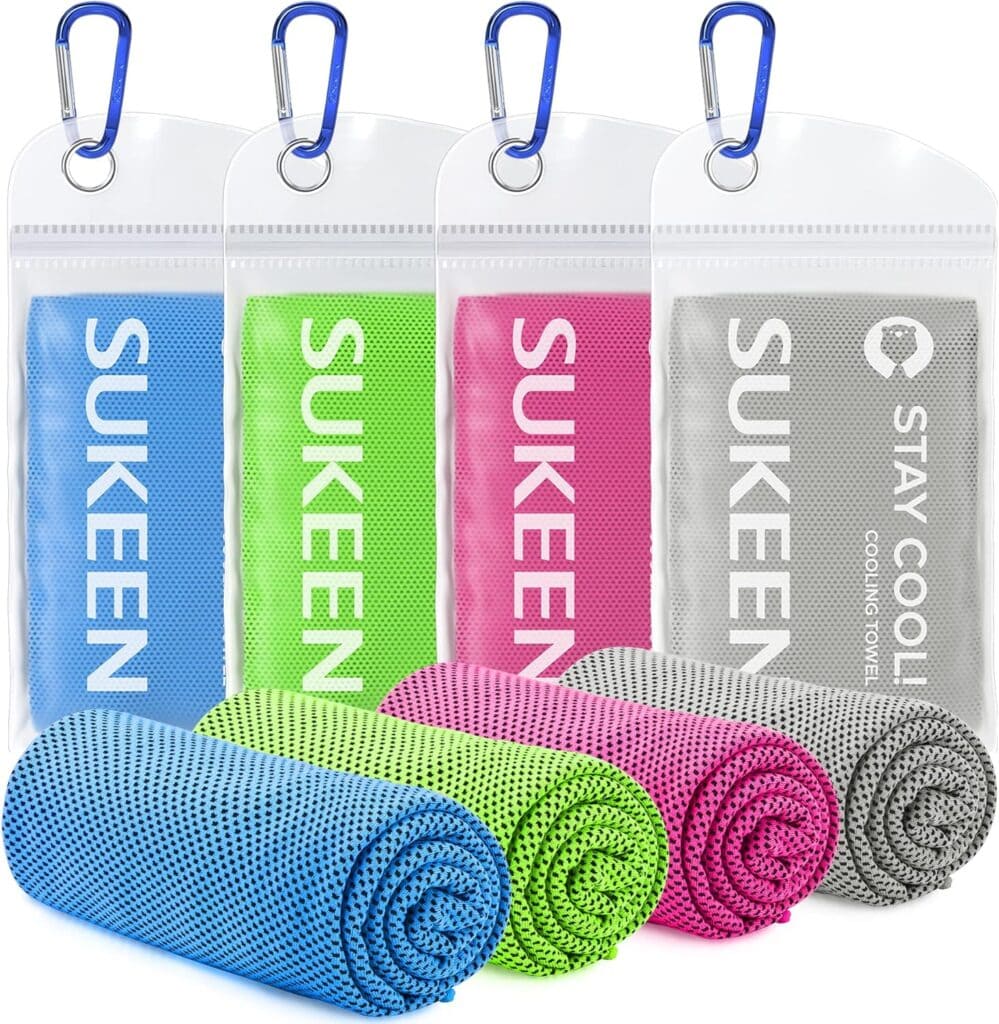 Multipack of sukeen colling towels