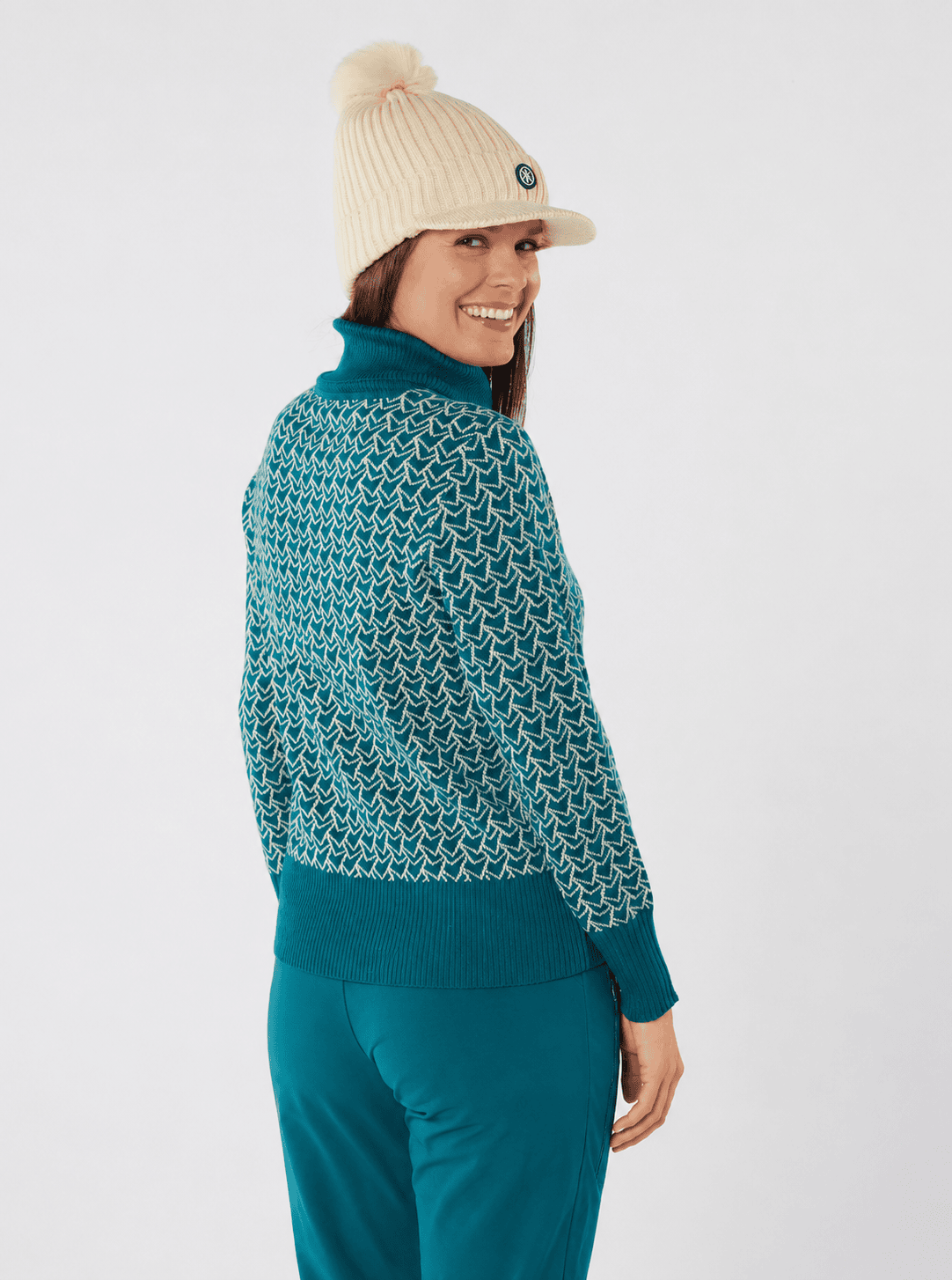 swing-out-sister-golf-donna-pattern-knit-roll-neck-megabyte-teal-2