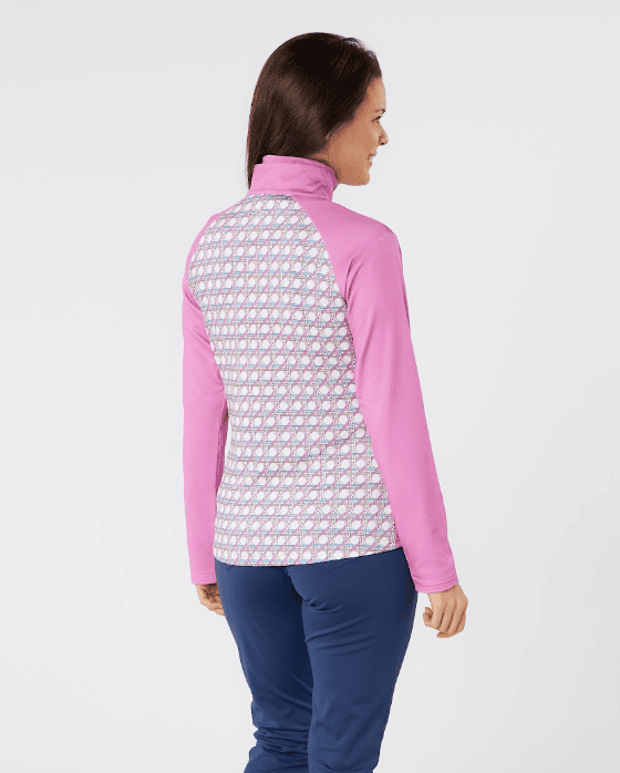 swing-out-sister-golf-heather-1-4-zip-pattern-fleece-noughty-pink-2