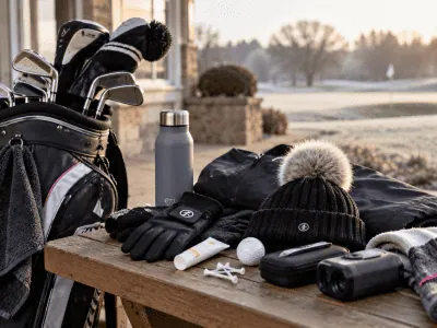 Is your golf bag ready for winter? A few carefully chosen essentials can make cold, wet rounds much more comfortable.