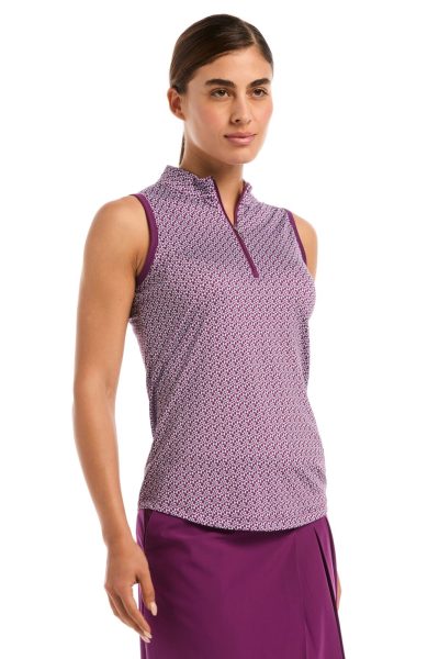 callaway-womens-geometric-print-mock-neck-polo-1