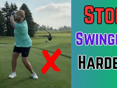 Stop Swinging Harder for More Distance