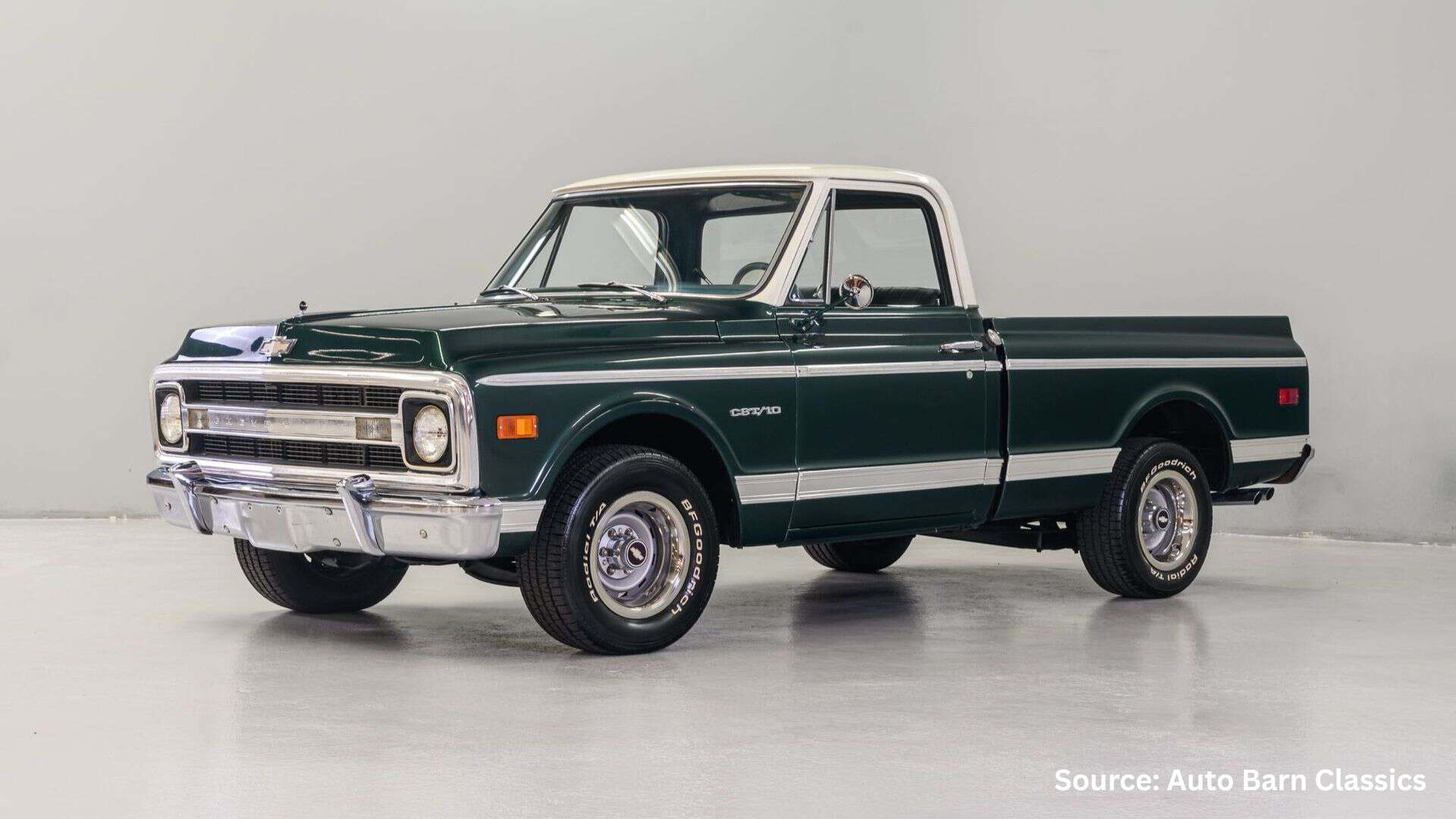 Green Chevrolet C10