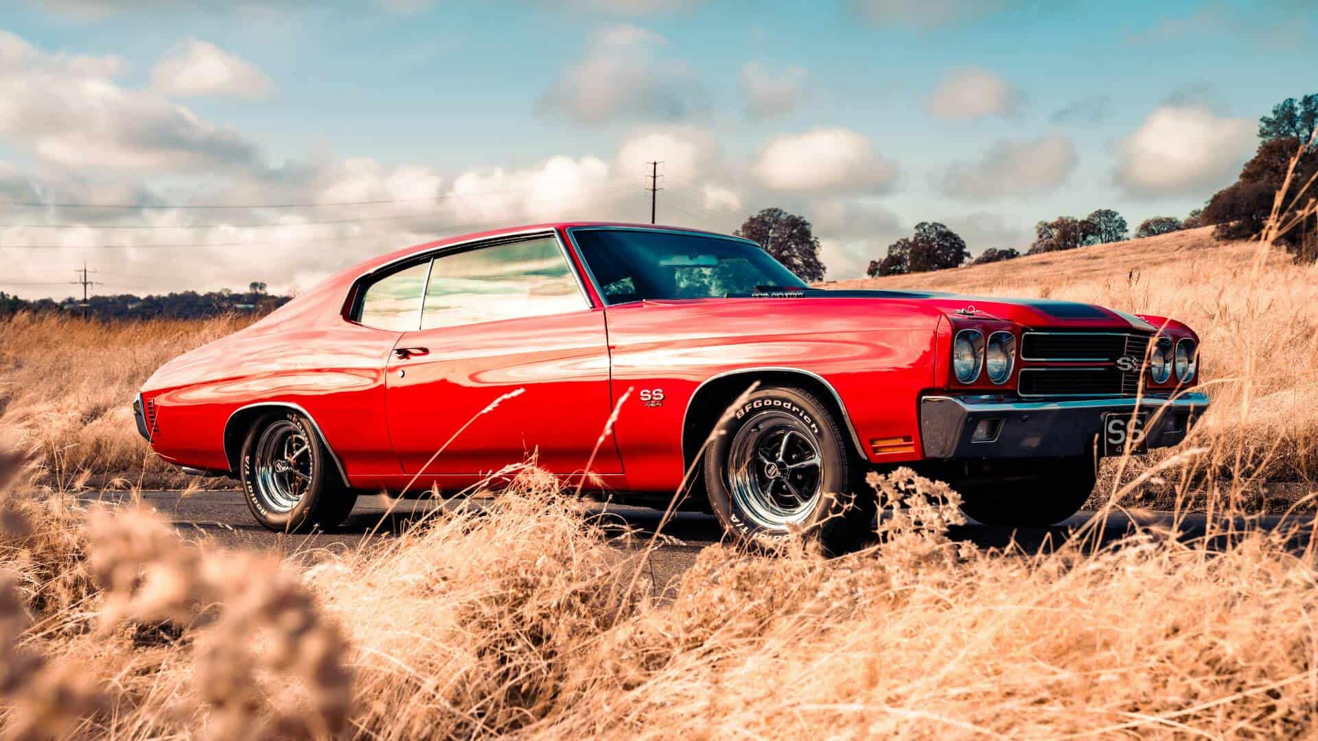 Chevelle SS in red