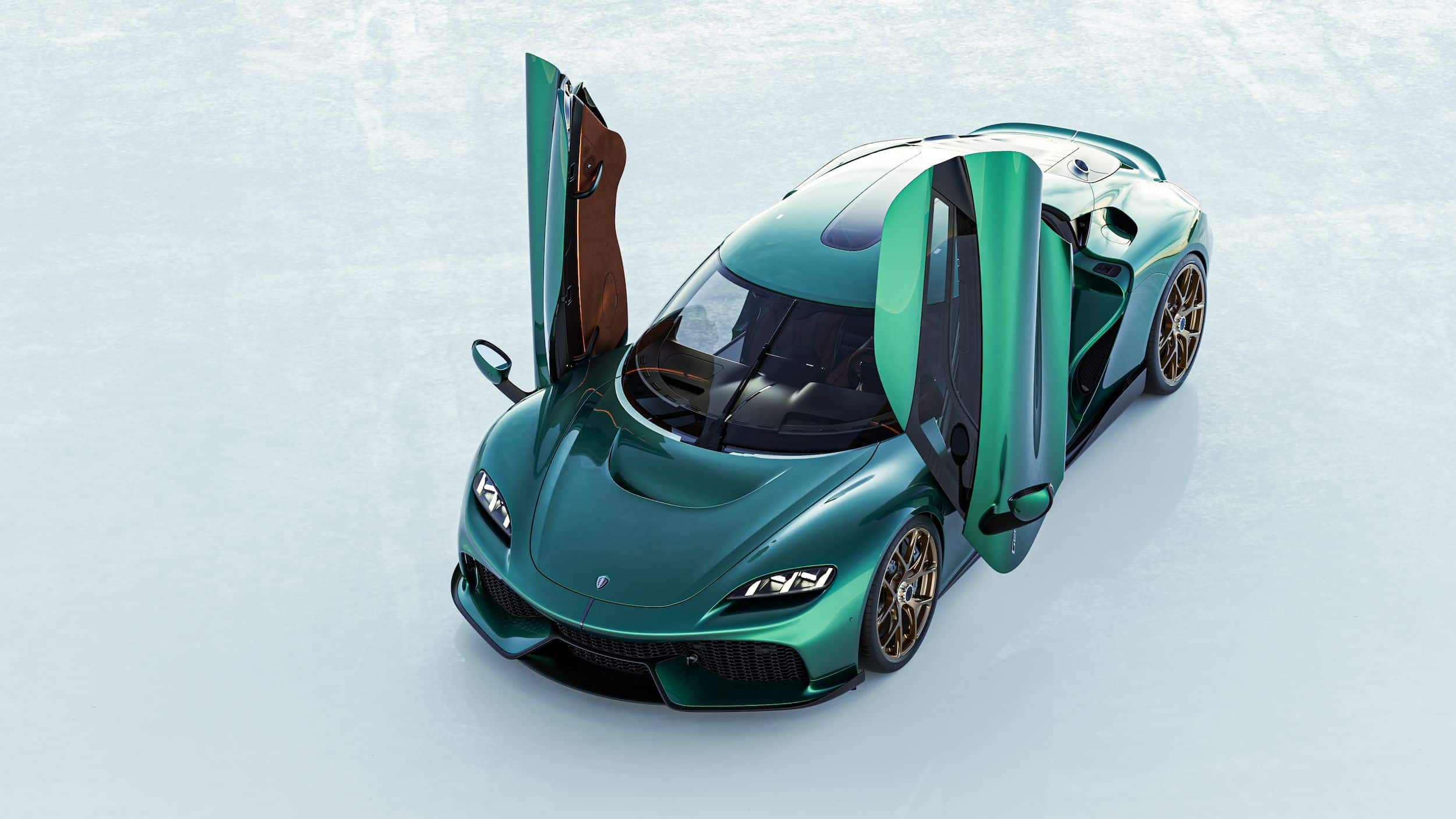 Koenigsegg Jesko in green