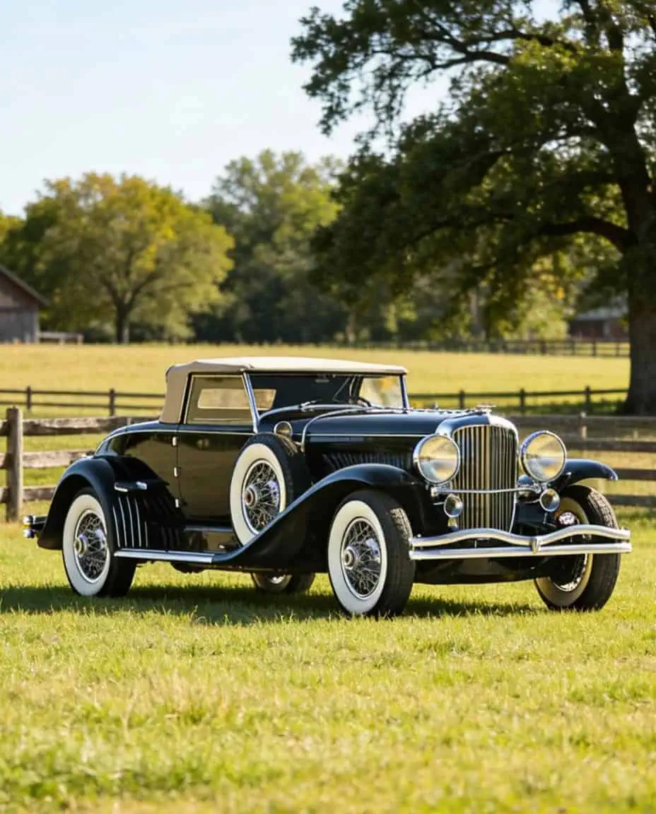 Vintage Black Car