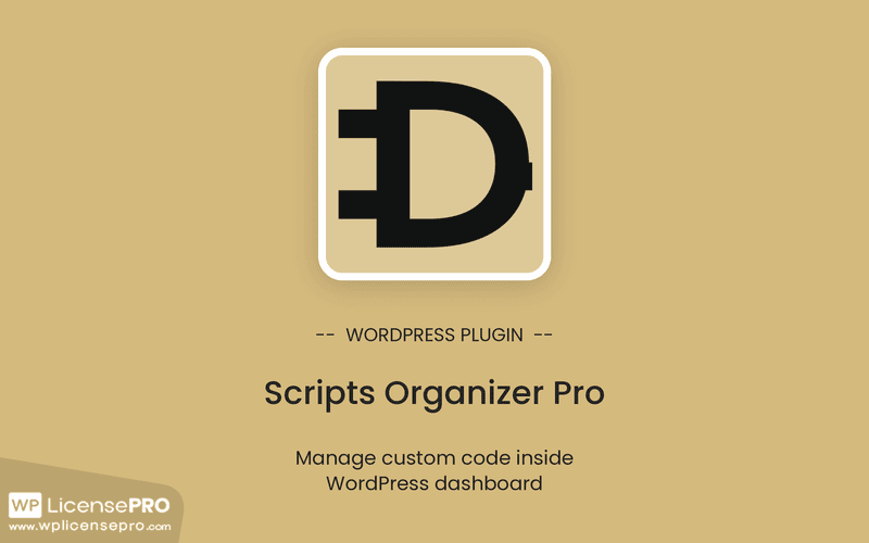 Scripts Organizer – Code Editor For Wordpress Scripts Organizer – Code Editor For Wordpress
