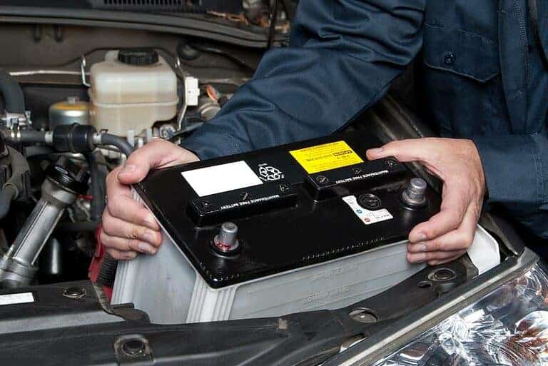fitting a new car battery