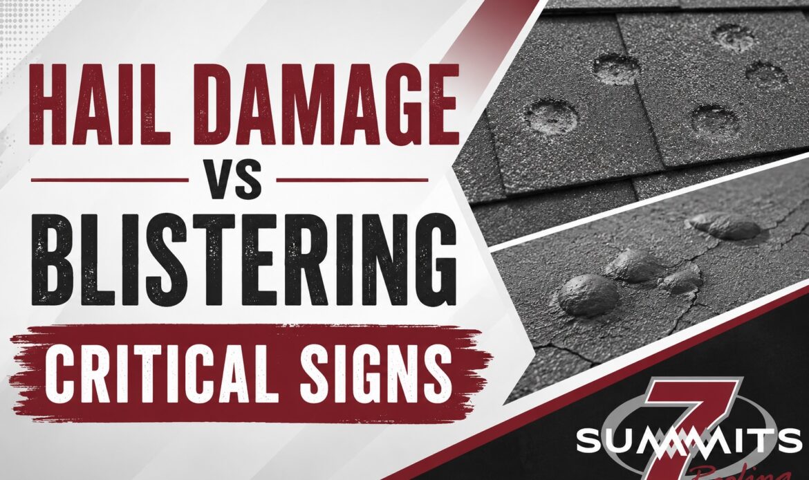 Hail Damage vs Blistering: Critical Signs