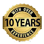 With Over 10 Years Experience