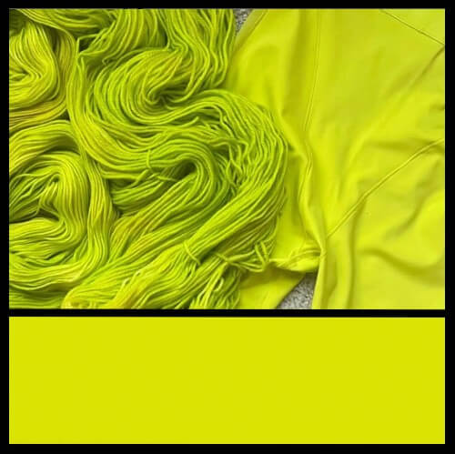 Lime green dye color match Melanated Boho Bae - Alanna Wilcox