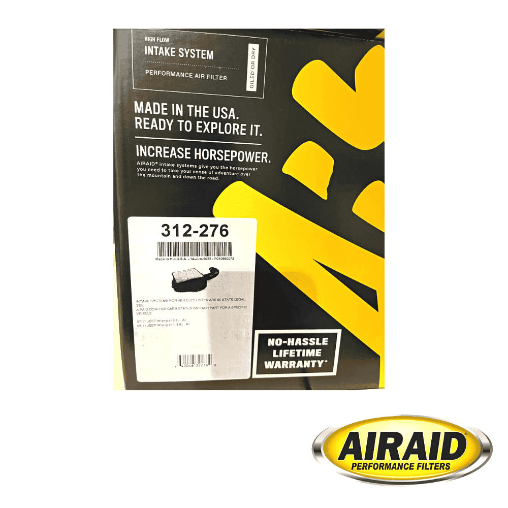 High flow intake system performance air filter for vehicle engine enhancement.
