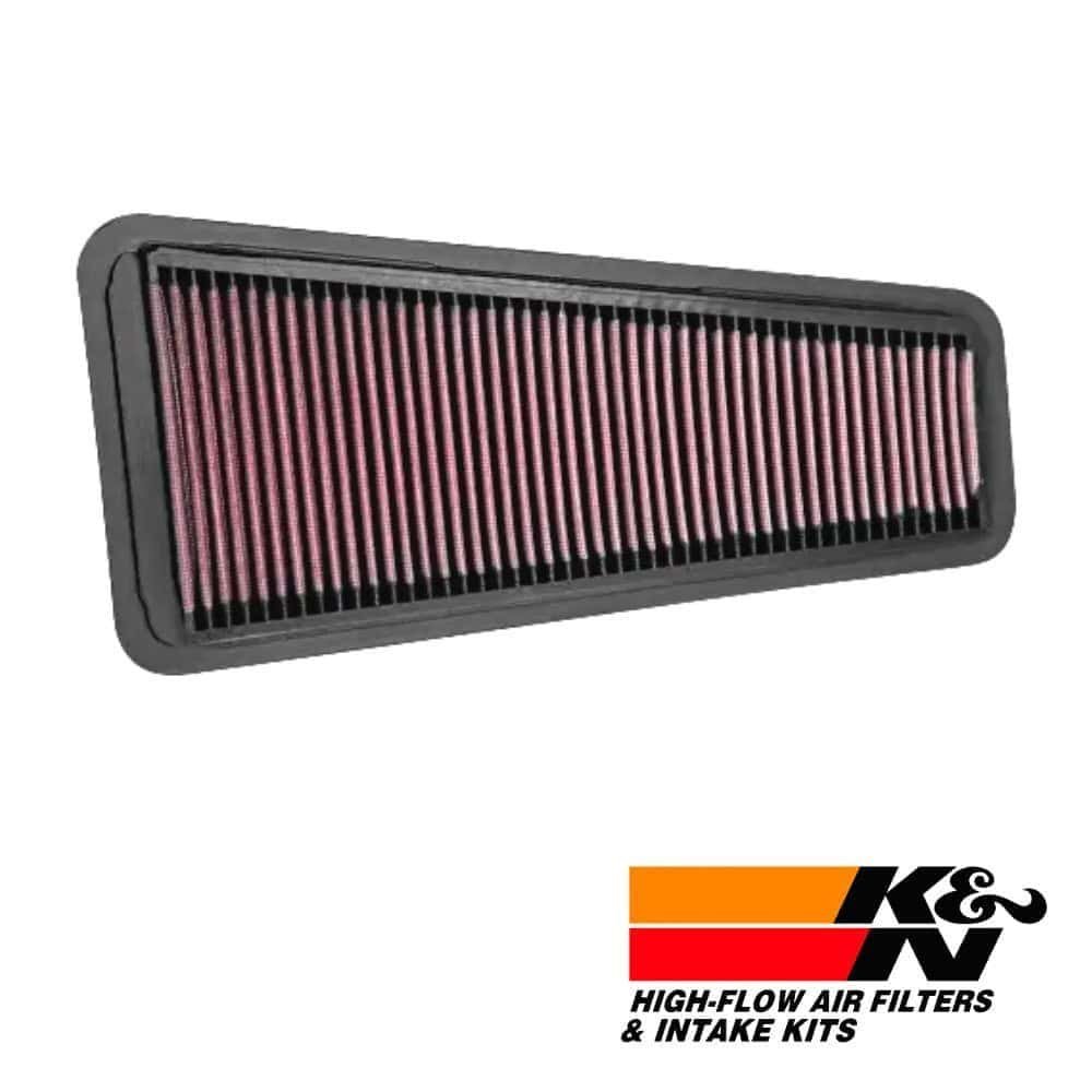 High-flow air filter for automotive engines, durable and efficient filtration system.