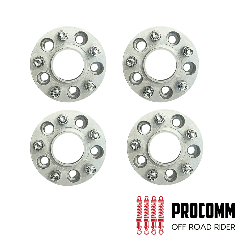 Steel wheel spacers for off-road vehicles by Al Shiba General Trading.