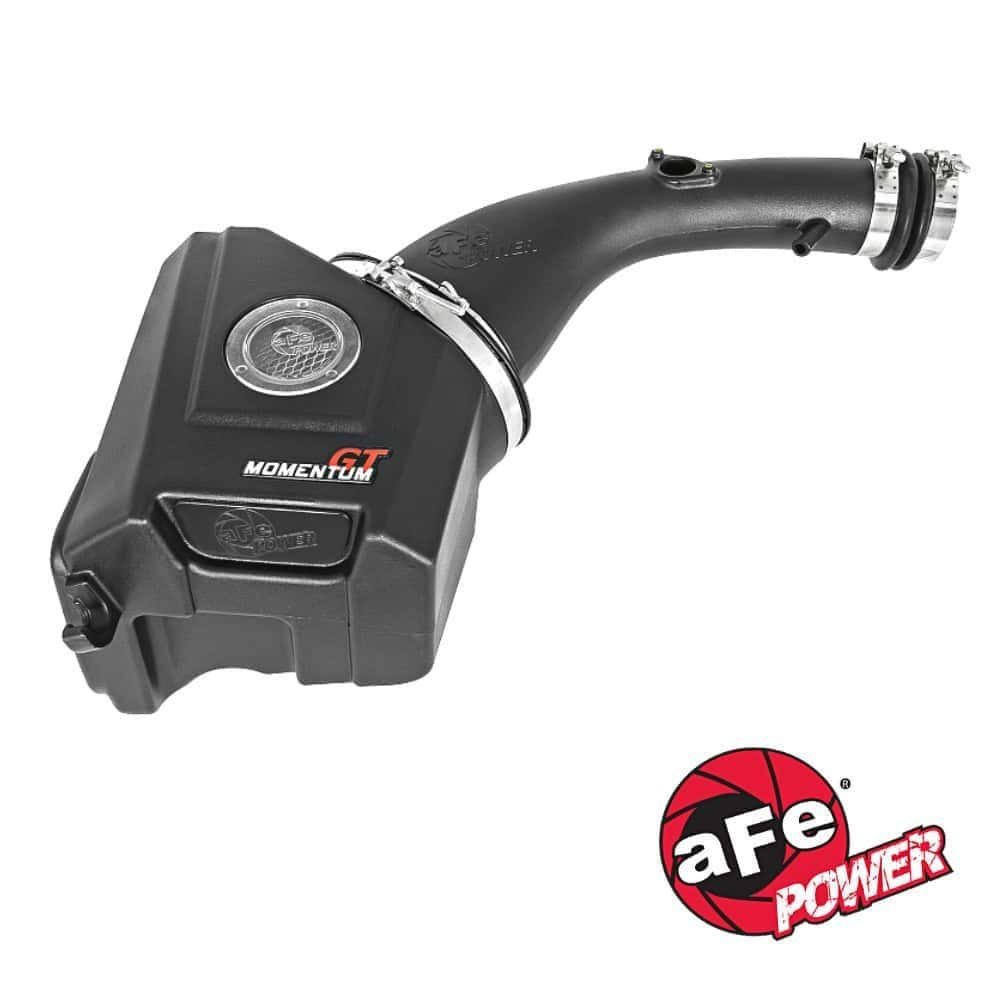 High-performance automotive air intake system for enhanced engine airflow and power.