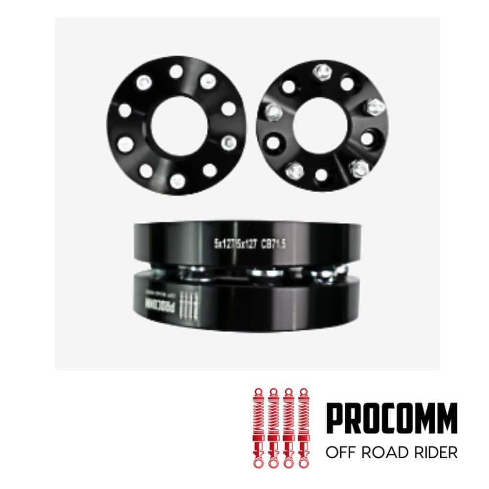 High-quality motorcycle wheel spacers with precision machining for off-road riding.