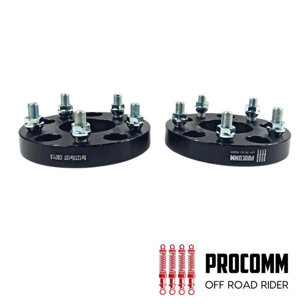 Heavy-duty wheel spacers for off-road vehicles, durable and reliable.