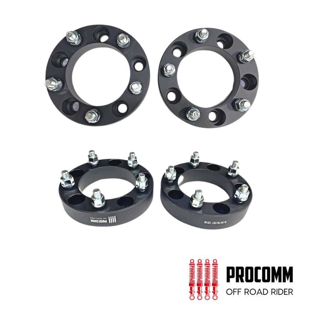 Heavy-duty wheel spacers for off-road vehicles, durable and reliable.