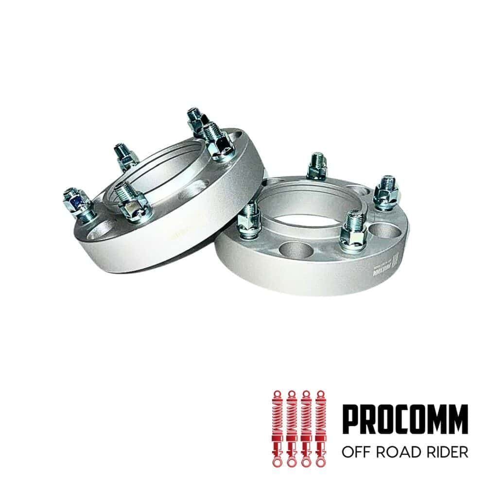 Heavy-duty wheel spacers for off-road vehicles by Al Shiba General Trading.