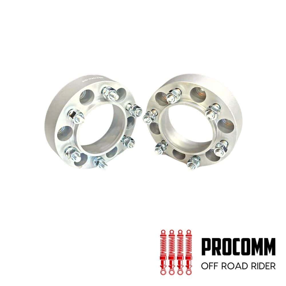 Al Shiba General Trading automotive wheel spacers for off-road vehicles.