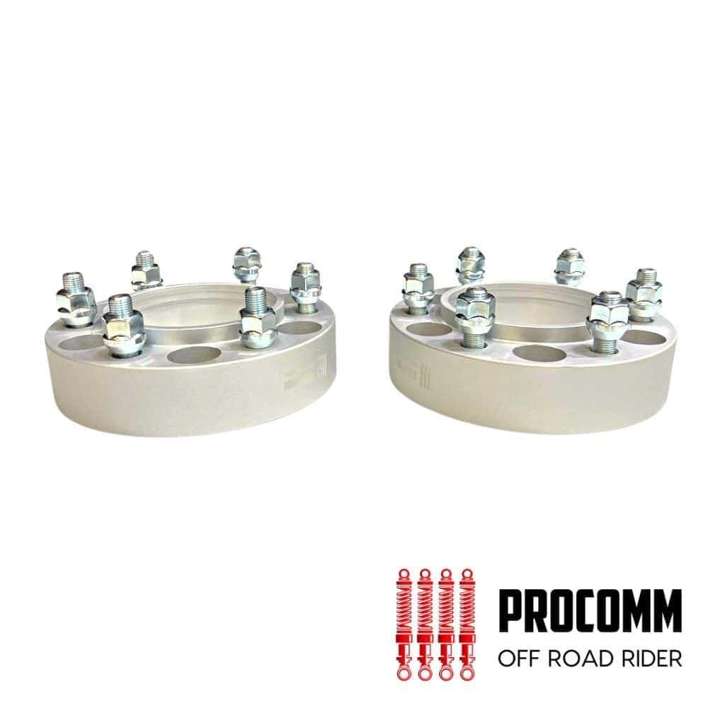 Heavy-duty wheel spacers for off-road vehicles by Al Shiba General Trading, enhancing vehicle stabil.