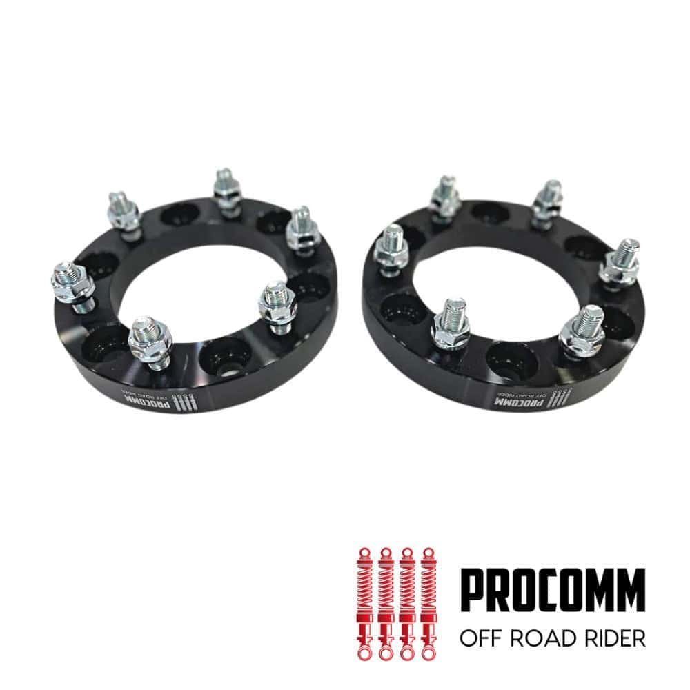 Heavy-duty wheel spacers for off-road vehicles, durable and reliable.