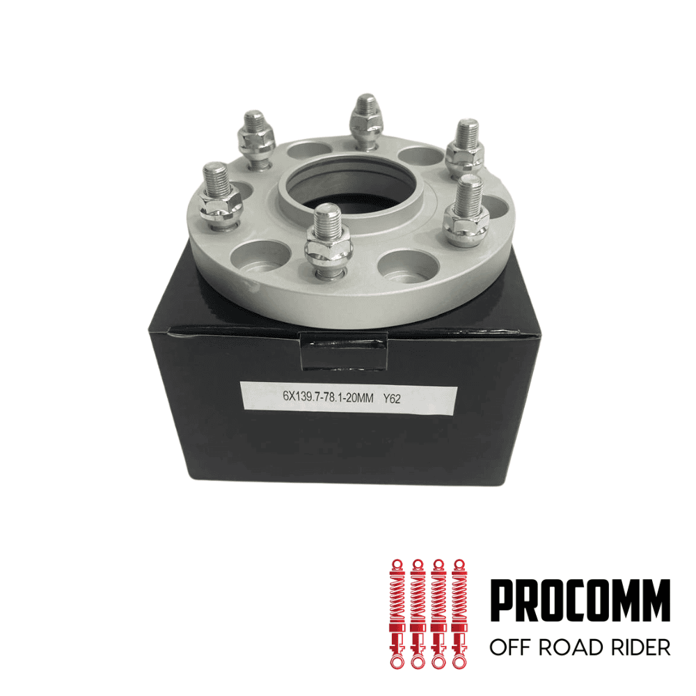 Heavy-duty wheel hub adapter for off-road vehicles by Al Shiba General Trading.
