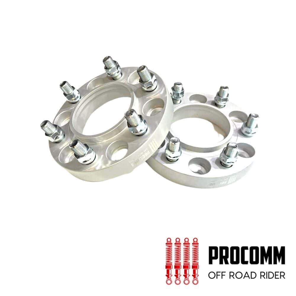 Heavy-duty wheel spacers for off-road vehicles, durable and reliable.