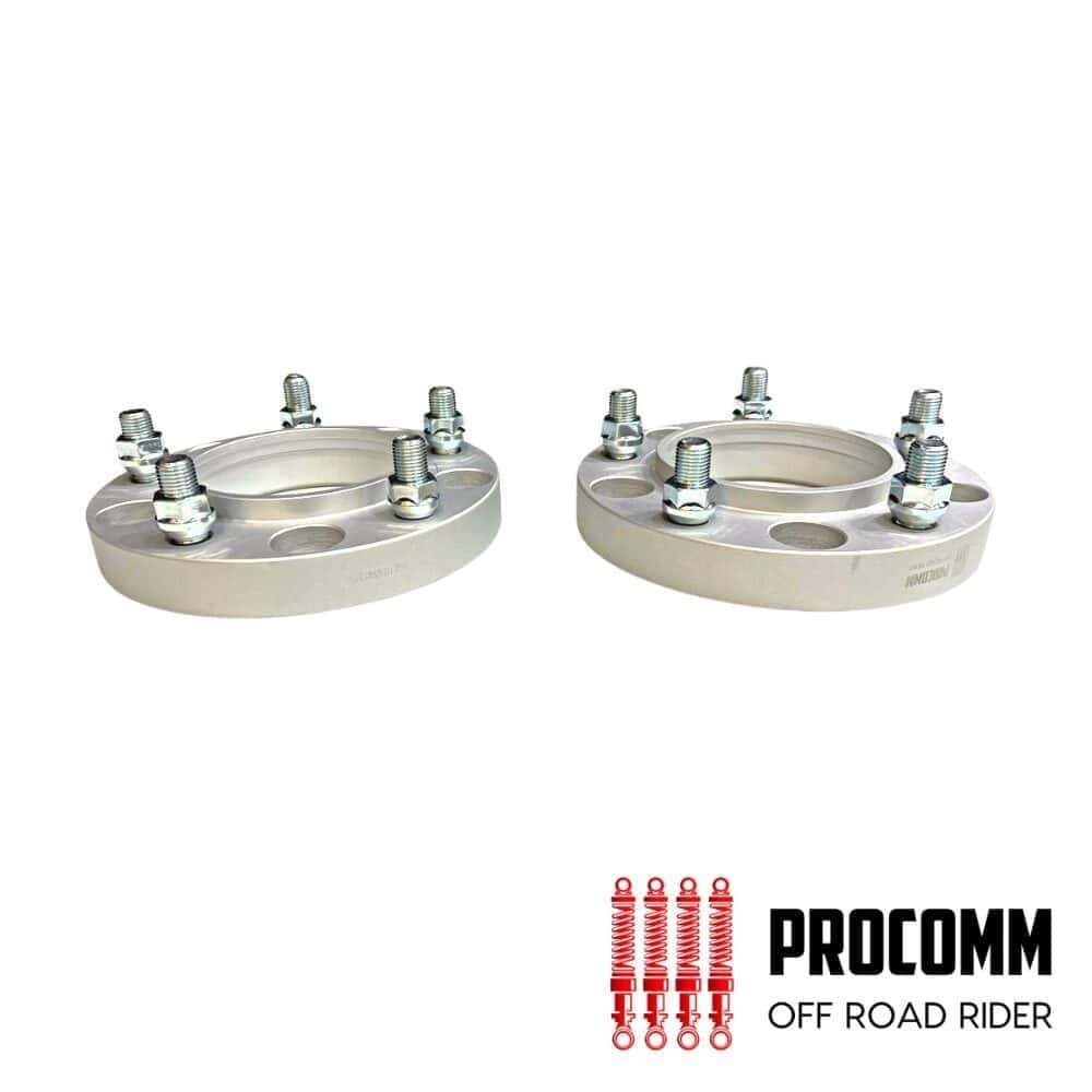 Heavy-duty wheel spacers for off-road vehicles by Al Shiba General Trading.