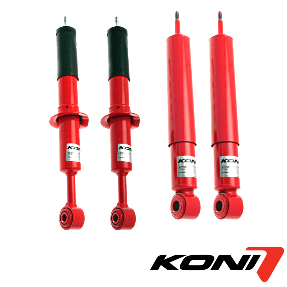 High-quality KONI shock absorbers for vehicle suspension systems, durable and reliable automotive pa.
